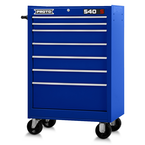 Proto® 440SS 27" Roller Cabinet - 7 Drawer, Blue - Exact Tooling