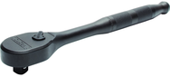Proto® 1/2" Drive Precision 90 Pear Head Ratchet Standard 11"- Black Oxide - Exact Tooling
