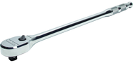 Proto® 1/2" Drive Precision 90 Pear Head Ratchet Long 18"- Full Polish - Exact Tooling