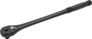 Proto® 1/2" Drive Premium Long Handle Quick-Release Pear Head Ratchet 15" - Black Oxide - Exact Tooling