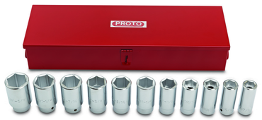 Proto® 3/4" Drive 11 Piece Deep Socket Set- 6 Point - Exact Tooling