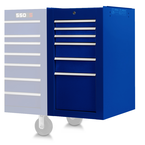 Proto® 550S Side Cabinet - 6 Drawer, Gloss Blue - Exact Tooling
