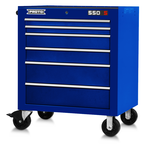 Proto® 550S 34" Roller Cabinet - 6 Drawer, Gloss Blue - Exact Tooling