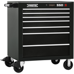 Proto® 550S 34" Roller Cabinet - 7 Drawer, Gloss Black - Exact Tooling