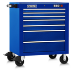 Proto® 550S 34" Roller Cabinet - 7 Drawer, Gloss Blue - Exact Tooling
