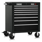 Proto® 550S 34" Roller Cabinet - 8 Drawer, Gloss Black - Exact Tooling