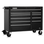 Proto® 550E 50" Front Facing Power Workstation w/ USB - 10 Drawer, Dual Black - Exact Tooling