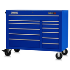 Proto® 550S 50" Workstation - 12 Drawer, Gloss Blue - Exact Tooling