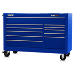 Proto® 550S 66" Workstation - 11 Drawer, Gloss Blue - Exact Tooling