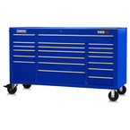 Proto® 550S 67" Workstation - 20 Drawer, Gloss Blue - Exact Tooling