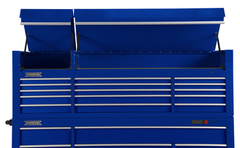 Proto® 550S 88" Top Chest - 15 Drawer, Gloss Blue - Exact Tooling