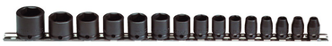 Proto® 3/8" Drive 15 Piece Impact Socket Set - 6 Point - Exact Tooling