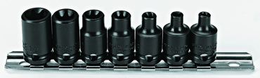 Proto® 3/8" Drive 7 Piece Torx® Impact Socket Set - Exact Tooling