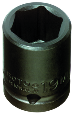 Proto® 1/2" Drive Impact Socket 38 mm - 6 Point - Exact Tooling