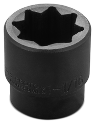 Proto® 1/2" Drive Impact Socket 1-1/16" - 8 Point - Exact Tooling