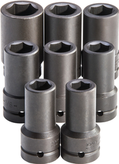 Proto® 1" Drive 8 Piece Deep Impact Socket Set - 6 Point - Exact Tooling