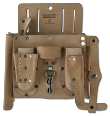 Proto® Leather Extra Capacity 14-Pocket Electrician's Pouch - Exact Tooling