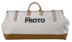 Proto® Extra Heavy Duty Polyester Leather Reinforced Tool Bag - 27" - Exact Tooling