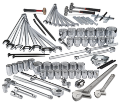 Proto® 71 Piece Master Heavy Equipment Set With Roller Cabinet J453441-8RD - Exact Tooling