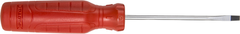Proto® Tether-Ready Duratek Slotted Keystone Round Bar Screwdriver - 3/8" x 8" - Exact Tooling