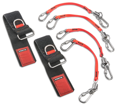 Proto® Tethering D-Ring Wrist Strap System with (2) JWS-DR and (4) JLANWR6LB - Exact Tooling
