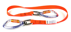 Proto® Web Lanyard With 2 Triple Lock Carabiners - 40 lb. - Exact Tooling