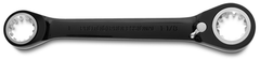 Proto® Black Chrome Double Box Reversible Ratcheting Wrench 1" x 1-1/8" - Spline - Exact Tooling