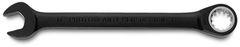 Proto® Black Chrome Combination Non-Reversible Ratcheting Wrench 17 mm - Spline - Exact Tooling