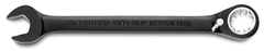 Proto® Black Chrome Combination Reversible Ratcheting Wrench 11/16" - Spline - Exact Tooling