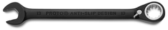 Proto® Black Chrome Combination Reversible Ratcheting Wrench 13 mm - Spline - Exact Tooling