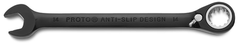 Proto® Black Chrome Combination Reversible Ratcheting Wrench 14 mm - Spline - Exact Tooling