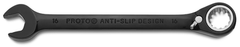 Proto® Black Chrome Combination Reversible Ratcheting Wrench 16 mm - Spline - Exact Tooling