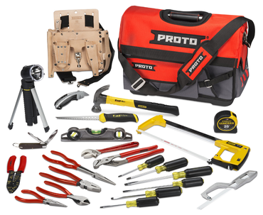 Proto® 25 Piece Electrician's Tool Set - Exact Tooling