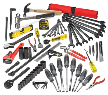 Proto® 67 Piece Railroad Carman's Set with Tool Box - Exact Tooling