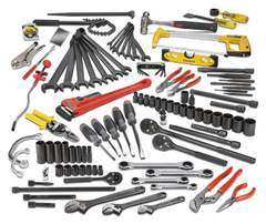 Proto® 107 Piece Railroad Pipe Fitter's Set With Tool Box - Exact Tooling