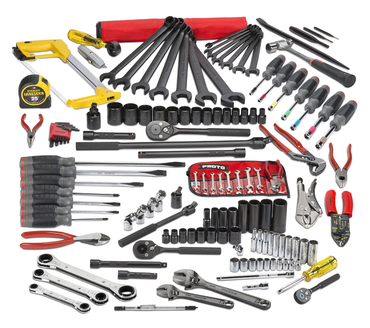 Proto® 141 Piece Railroad Electrician's Set - Exact Tooling