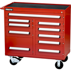 Proto® 460 Series 45" Workstation - 10 Drawer, Red - Exact Tooling
