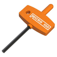 ‎"Quik" "T" Style Handle Hex Wrench (Fits: QC-1 QC-1LH QC-2 Locating/Locating Screws) - Exact Tooling