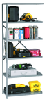 36 x 18 x 87" - 20 Gauge - Heavy Duty Industrial Shelving Adder Unit - Exact Tooling