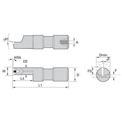 SSOI5001000250R WG STEEL BORING BAR STEPPED - Exact Tooling