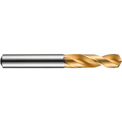 4.5MM 130D PT SHORT SC DRILL-TIN - Exact Tooling