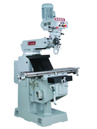 Electronic Variable Speed Vertical Mill - R-8 Spindle - 10 x 54'' Table Size - Box Way - 3HP - 3PH - 440V Motor - Exact Tooling