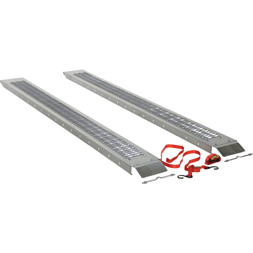 Steel Van Ramps (Set Of 2) 96 × 18 × 2 - Exact Tooling