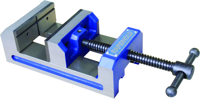 6" Industrial Drill Press Vise - Exact Tooling