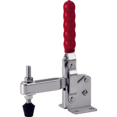 600 lbs U-Bar Flanged Base Vertical Hold-Down Clamp - Exact Tooling