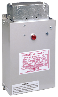 Heavy Duty Static Phase Converter - #PAM-900HD; 4 to 8HP - Exact Tooling