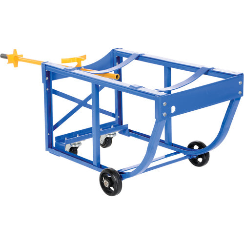 Rotating Drum Cart Poly 800lb - Exact Tooling