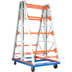 Portable Two Sided Reel Rack 52.5 × 72.5 × 108 - Exact Tooling