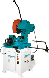 High Production Cold Saw - #FHC350P; 14'' Blade Size; 2/3HP, 3PH, 230V Motor - Exact Tooling