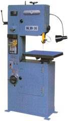 Vertical Bandsaw - #KB363; 8 x 14'' Capacity; 1HP, 3PH, 220V Motor - Exact Tooling